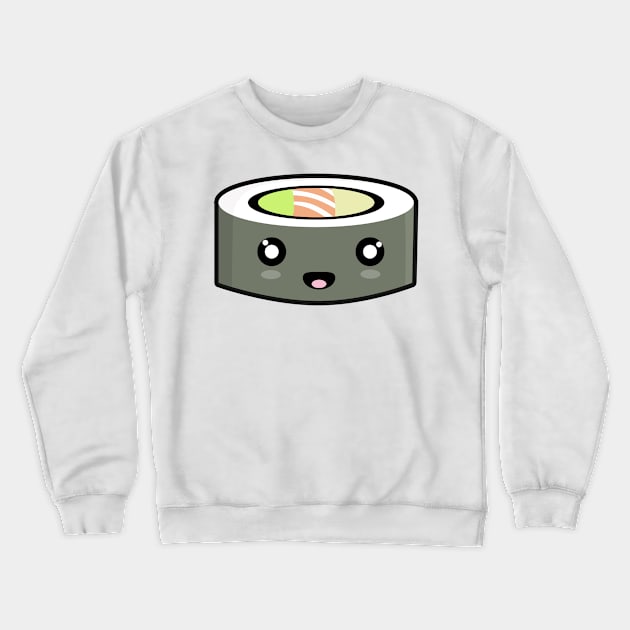 Kawaii Sushi Crewneck Sweatshirt by KawaiiNir